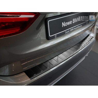 Накладка на задний бампер BMW X1 F48 (2015-) бренд – Avisa главное фото